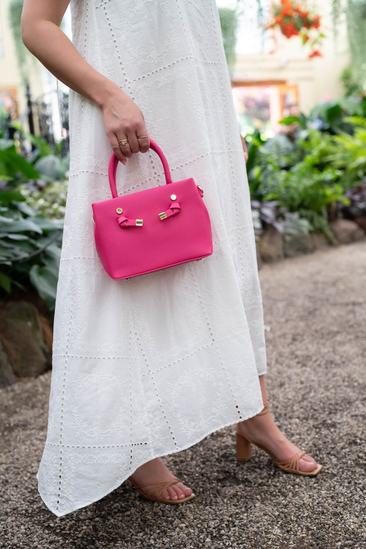 Premium Edwina Clare handbag captured in soft feminine lifestyle photography by Sarah Eliza Images Melbourne Australia