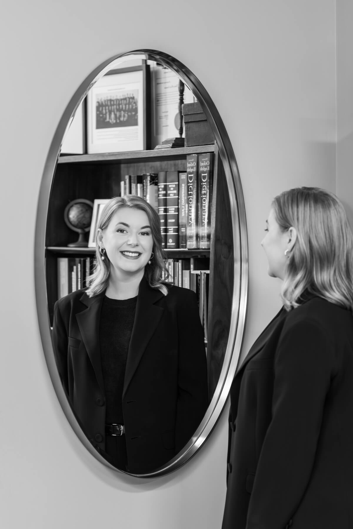 Fiona Cameron lawyer branding photography Melbourne CBD office setting